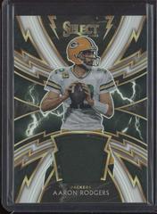 Aaron Rodgers [Sparks White Prizm] Football Cards 2020 Panini Select Sparks Prices
