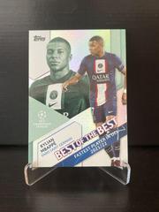 Kylian Mbappe #BB-10 Soccer Cards 2022 Topps UEFA Club Competitions Best of the Best Prices