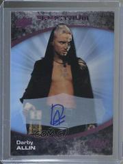 Darby Allin [Beach Autograph] #22 Wrestling Cards 2021 Upper Deck AEW Spectrum Prices