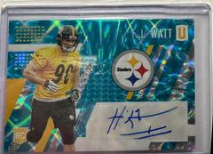 T.J. Watt [Autograph Teal] #255 Football Cards 2017 Panini Unparalleled Prices