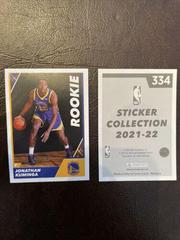 Jonathan Kuminga #334 Basketball Cards 2021 Panini NBA Stickers Prices