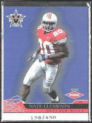 Nate Clements #106 Football Cards 2001 Pacific Vanguard Prices