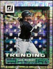 Luis Robert [Silver] #T-6 Baseball Cards 2022 Panini Donruss Trending Prices