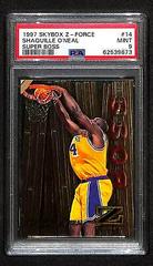 Shaquille O'Neal [Super Boss] #14 Basketball Cards 1997 Skybox Z Force Boss Prices