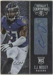 C.J. Mosley [Autograph] Football Cards 2014 Panini Totally Certified Prices