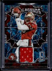 Jerry Rice [Blue] Football Cards 2022 Panini Spectra Epic Legends Materials Prices