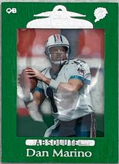 Dan Marino [Green] #58 Football Cards 1999 Playoff Absolute Prices