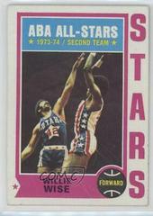 Willie Wise Basketball Cards 1974 Topps Prices