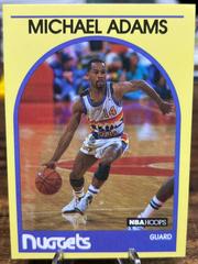 Michael Adams Basketball Cards 1990 Hoops Superstars Prices