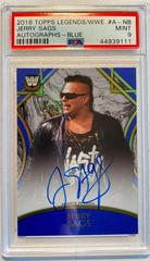 Jerry Sags [Blue] Wrestling Cards 2018 Topps Legends of WWE Autographs Prices