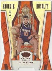 Ty Jerome #6 Basketball Cards 2019 Panini Crown Royale Rookie Royalty Prices