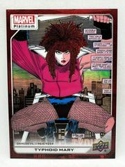 Typhoid Mary [Red Rainbow] #143 Marvel 2023 Upper Deck Platinum Prices