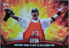 John Cena Wrestling Cards 2018 Topps WWE Then Now Forever 25 Years of Raw Prices