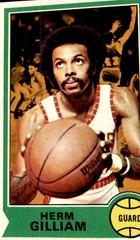 Herm Gilliam Basketball Cards 1974 Topps Prices
