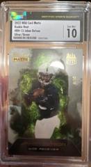 Jahan Dotson [Silver Green] #RH-13 Football Cards 2022 Wild Card Matte Rookie Heat Prices
