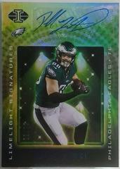 Dallas Goedert [Blue] Football Cards 2021 Panini Illusions Limelight Signatures Prices