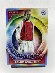 Dennis Bergkamp Soccer Cards 2022 Topps Merlin Chrome UEFA Club Competitions Ageless Alchemy Prices