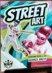 George Brett Baseball Cards 2022 Panini Diamond Kings Street Art Prices