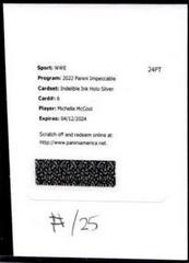 Michelle McCool [Holo Silver] #IN-MMC Wrestling Cards 2022 Panini Impeccable WWE Indelible Ink Autographs Prices