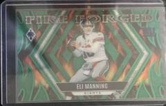 Eli Manning [Green] #FF-4 Football Cards 2023 Panini Phoenix Fire Forged Prices