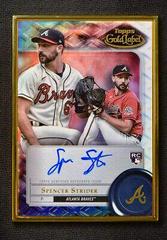 Spencer Strider #FA-SS Baseball Cards 2022 Topps Gold Label Framed Autographs Prices