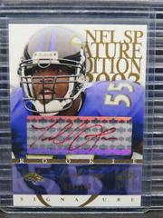 Terrell Suggs [Red] #TS Football Cards 2003 SP Signature Signature Edition Prices