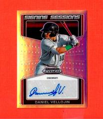 Daniel Vellojin #SS-DV Baseball Cards 2022 Panini Prizm Draft Picks Signing Sessions Prices