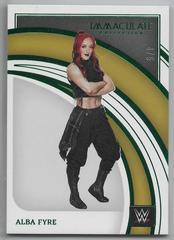 Alba Fyre [Green] #76 Wrestling Cards 2022 Panini Immaculate WWE Prices