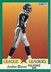 Andre Rison Football Cards 1991 Fleer Prices