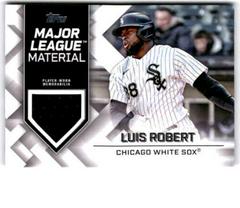 Luis Robert Baseball Cards 2022 Topps Update Major League Material Relics Prices