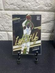LeBron James Basketball Cards 2021 Panini Donruss Optic Light It Up Prices