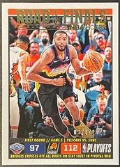 Mikal Bridges #37 Basketball Cards 2022 Panini Hoops Road to the Finals Prices