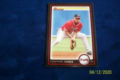 Chipper Jones Baseball Cards 2010 Bowman Prices