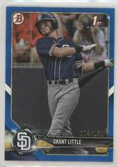 Grant Little [Blue] Baseball Cards 2018 Bowman Draft Prices