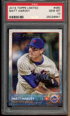 Matt Harvey #480 Baseball Cards 2015 Topps Limited Prices