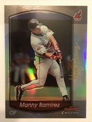 Manny Ramirez [Refractor] #90 Baseball Cards 2000 Bowman Chrome Prices