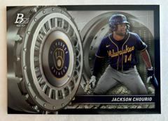 Jackson Chourio Baseball Cards 2023 Bowman Platinum Treasures in the Vault Prices