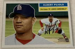 Albert Pujols [Blue Hat] #31 Baseball Cards 2005 Topps Heritage Prices