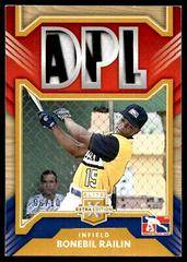 Bonebil Railin [Gold] #DM-BR Baseball Cards 2022 Panini Elite Extra Edition DPL Materials Prices