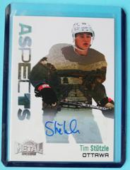 Tim Stutzle [Autograph] Hockey Cards 2022 Skybox Metal Universe Aspects Prices