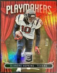 DeAndre Hopkins [Gold] #PM-6 Football Cards 2019 Donruss Elite Playmakers Prices