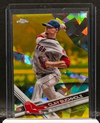 Clay Buchholz [Gold] Baseball Cards 2017 Topps Chrome Sapphire Prices