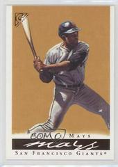 Willie Mays [Gold Background] Baseball Cards 2003 Topps Gallery HOF Prices