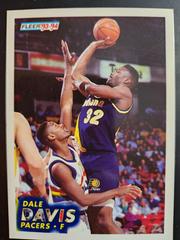 Dale Davis #82 Basketball Cards 1993 Fleer Prices