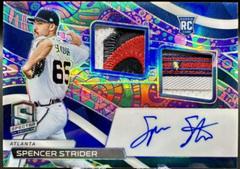 Spencer Strider [Psychedelic] Baseball Cards 2022 Panini Chronicles Rookie Dual Jersey Autographs Prices