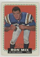 Ron Mix #168 Football Cards 1964 Topps Prices