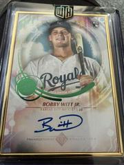 Bobby Witt Jr. [Emerald] #TCA-BW Baseball Cards 2022 Bowman Transcendent Autographs Prices