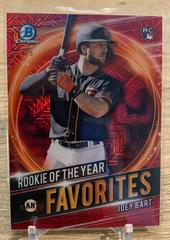 Joey Bart [Red Refractor] #RRY-JB Baseball Cards 2021 Bowman Chrome Rookie of the Year Favorites Prices