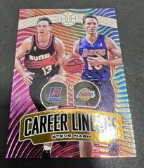 Steve Nash [Orange] Basketball Cards 2019 Panini Illusions Career Lineage Prices