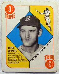 Bruce Edwards Baseball Cards 1951 Topps Blue Back Prices